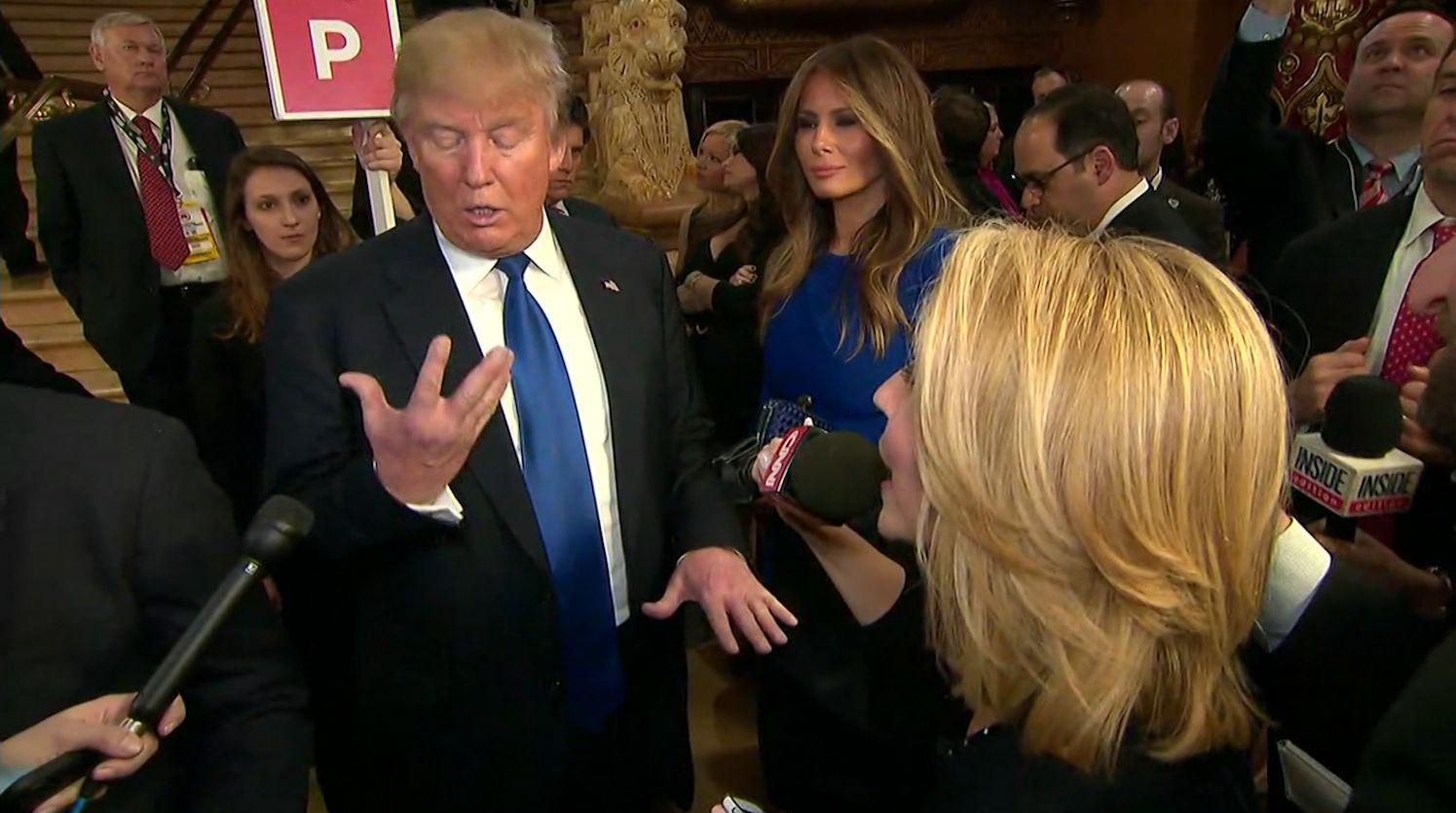 صورة فاضحة لـ”ميلانيا” تثير أزمة بين ترامب وكروز