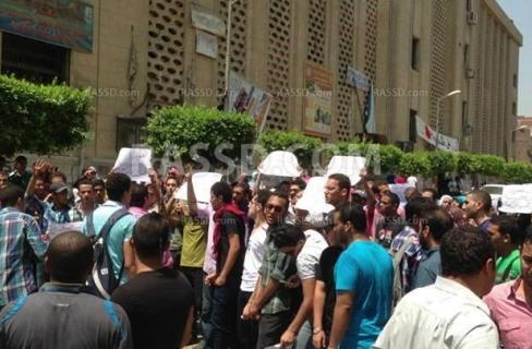 حبس 6 من مؤيدي الشرعية  15 يوما بتهمة الشغب بجامعة القاهرة