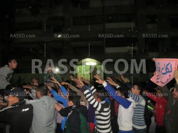 مسيرة رافضة للانقلاب ببورسعيد منذ قليل