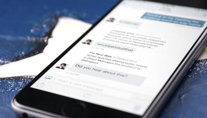 تويتر تُضيف ميزة جديدة لمُشاركة التغريدات عبر الرسائل