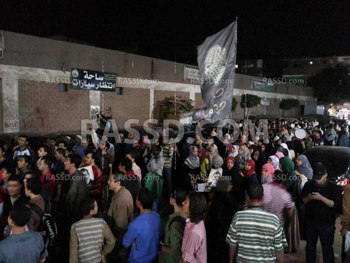 مسيرات منددة بالانقلاب بالقليوبية والجيزة