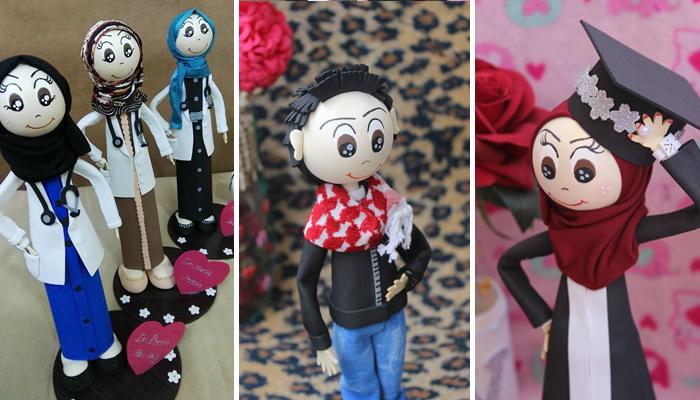 دُمي بهوية شرقية.. أردنية تحقق حلمها بمشروع يواجه الزحف الغربي