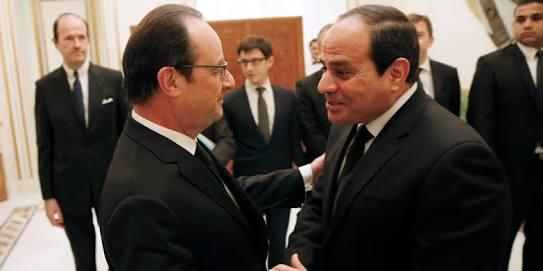 اقتصاديون لـ”رصد”: هولاند جاء لحل مشكلات فرنسا على حساب مصر