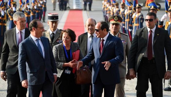 الولي: الرئيس الفرنسي جاء لحل مشاكل بلاده