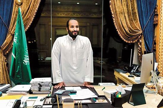 “بلومبرج” تنشر صورًا للأمير محمد بن سلمان في قصره