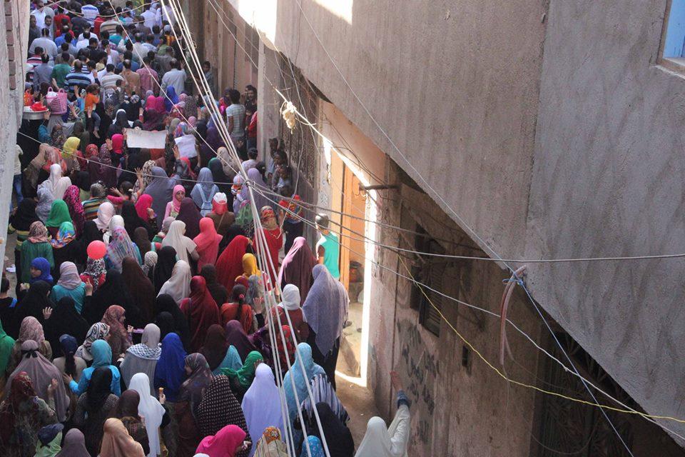 الشرطة تعتدي على متظاهري ناهيا بقنابل الغاز والخرطوش