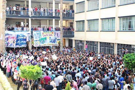 اليوم..أولى جلسات محاكمة 17 من طلاب جامعة المنصورة
