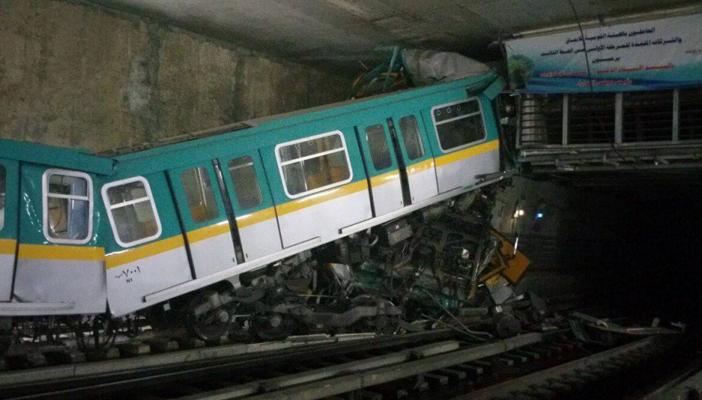 اعتصام سائقي مترو الخط الثالث بسبب حادث العباسية