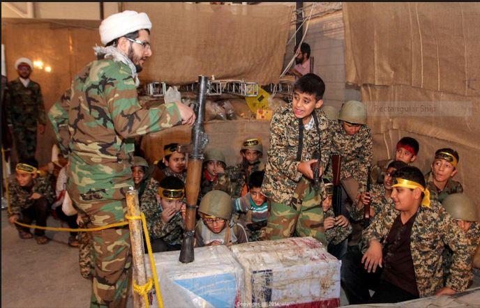 إيران تشجع أطفالها على التجنيد لمساندة بشار وحماية الأضرحة في العراق