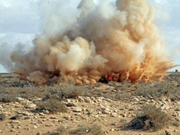 إصابة شخصين في انفجار عبوة ناسفة بجرار زراعي شمال سيناء