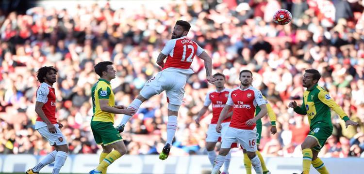 النني يشارك أرسنال فوزه على نوريتش سيتي في الجولة 36 للبريميرليج