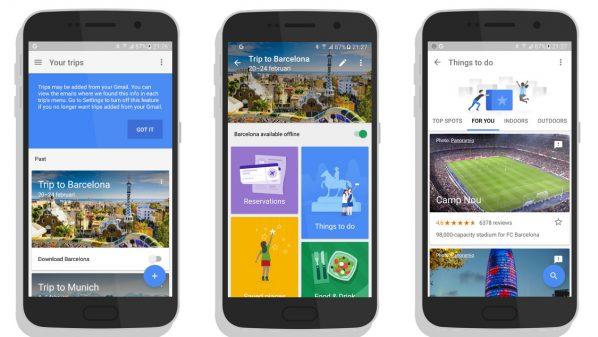 “جوجل” تختبر تطبيقا جديدا لخدمة المسافرين