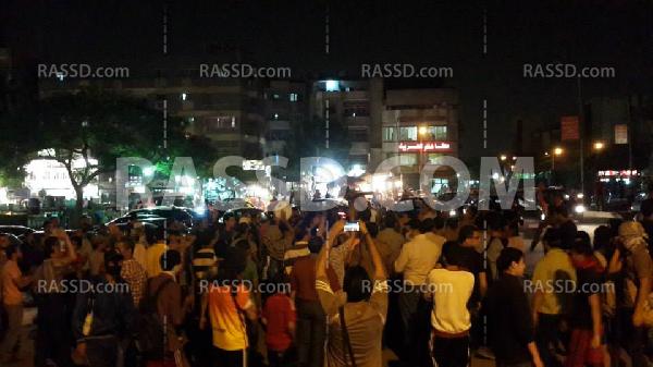 فعاليات ليلية منددة بالانقلاب العسكري بعدة محافظات