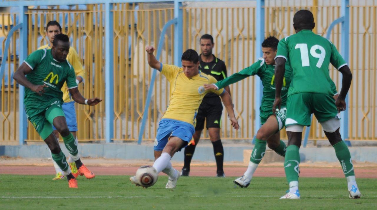 بالفيديو.. عمر الوحش يتعرض لإصابة قوية أمام الاتحاد السكندري