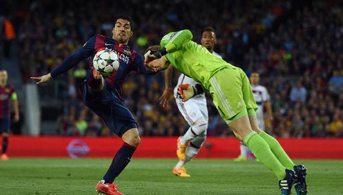 بالصور.. الشوط الأول : برشلونة – بايرن ميونخ تعادل سلبي