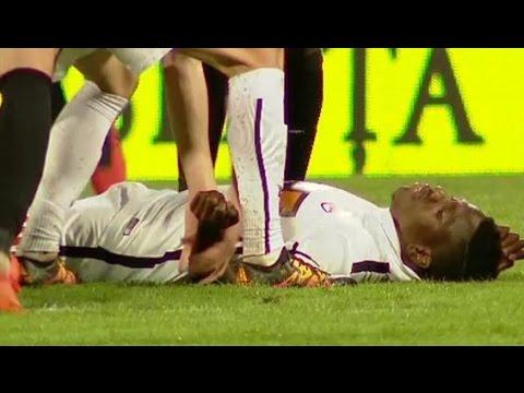 بالفيديو.. وفاة لاعب كاميروني داخل الملعب في الدوري الروماني