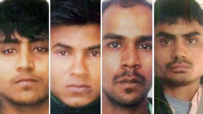 الإعدام لأربعة هنود اغتصبوا فتاة في دلهي قبل 4 سنوات
