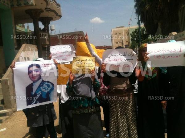 فاعليات لطلاب وأهالي الدقهلية تنديدا بالانقلاب العسكري