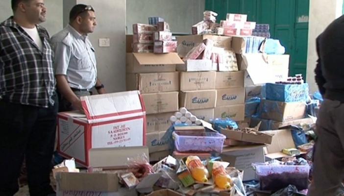 ضبط مواد غذائية فاسدة فى شركة تابعة لوزارة التموين بالفيوم