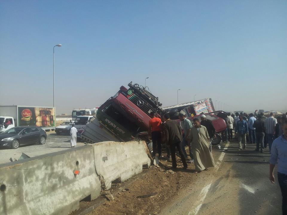 مصرع وإصابة 20 جراء حادث بسوهاج