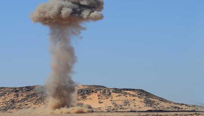 إصابة مجند بـ”لغم” أرضي جنوب البحر الأحمر