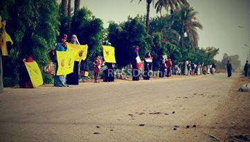 معارضو حكم العسكر في بني سويف ودمياط ينددون بأحكام الإعدام