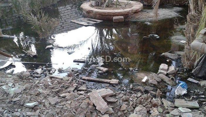 أهالي قرية رزقة المشارقة ببني سويف: مش عارفين ننام وسط المجاري ارحمونا