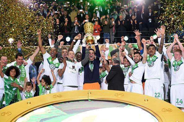 فولفسبورغ بطلا لكأس ألمانيا للمرة الأولى في تاريخه