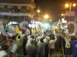 ثوار مغاغة ينظمون مسيرة حاشدة رافضة للانقلاب