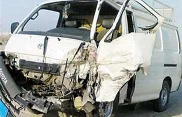 مصرع شخص وإصابة 12 في حادث بطريق الصعيد الزراعي