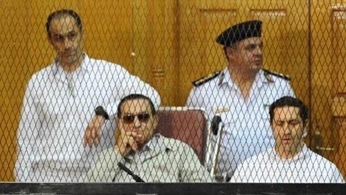 اليوم..استكمال محاكمة مبارك ونجليه والعادلي في قضية القرن