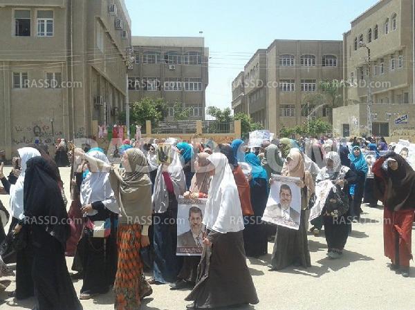 طالبات أزهر تفهنا الأشراف ينتفضن عقب امتحانهم دعما للمعتقلين