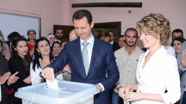 كالمتوقع.. المسرحية السورية تنتهي بفوز بشار بالرئاسة