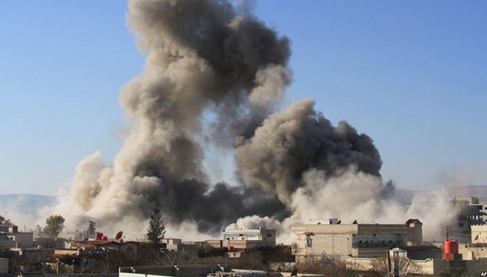 طائرات النظام السوري تقصف “تنظيم الدولة ” قرب الحسكة