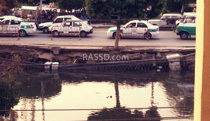 أهالي الفيوم يستنكرون تجاهل المسؤولين سقوط جانب من كورنيش “بحر يوسف”