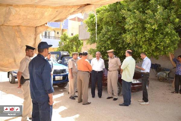 أمن الوادي الجديد يتفقد لجان  الثانوية العامة