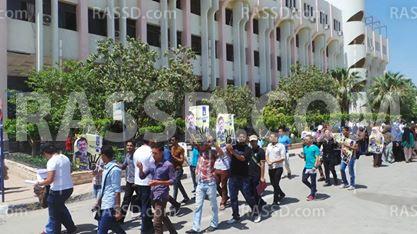 فاعليات لطلاب جامعة الفيوم رفضاً للانقلاب العسكري