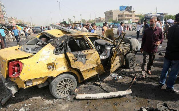 عشرات القتلى والجرحى في تفجيرين ببغداد