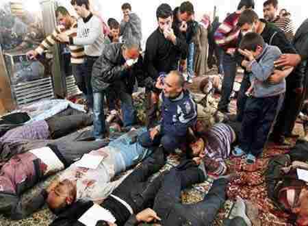مقتل 14 شخصا إثر قصف للقوات النظامية على حمص بسوريا
