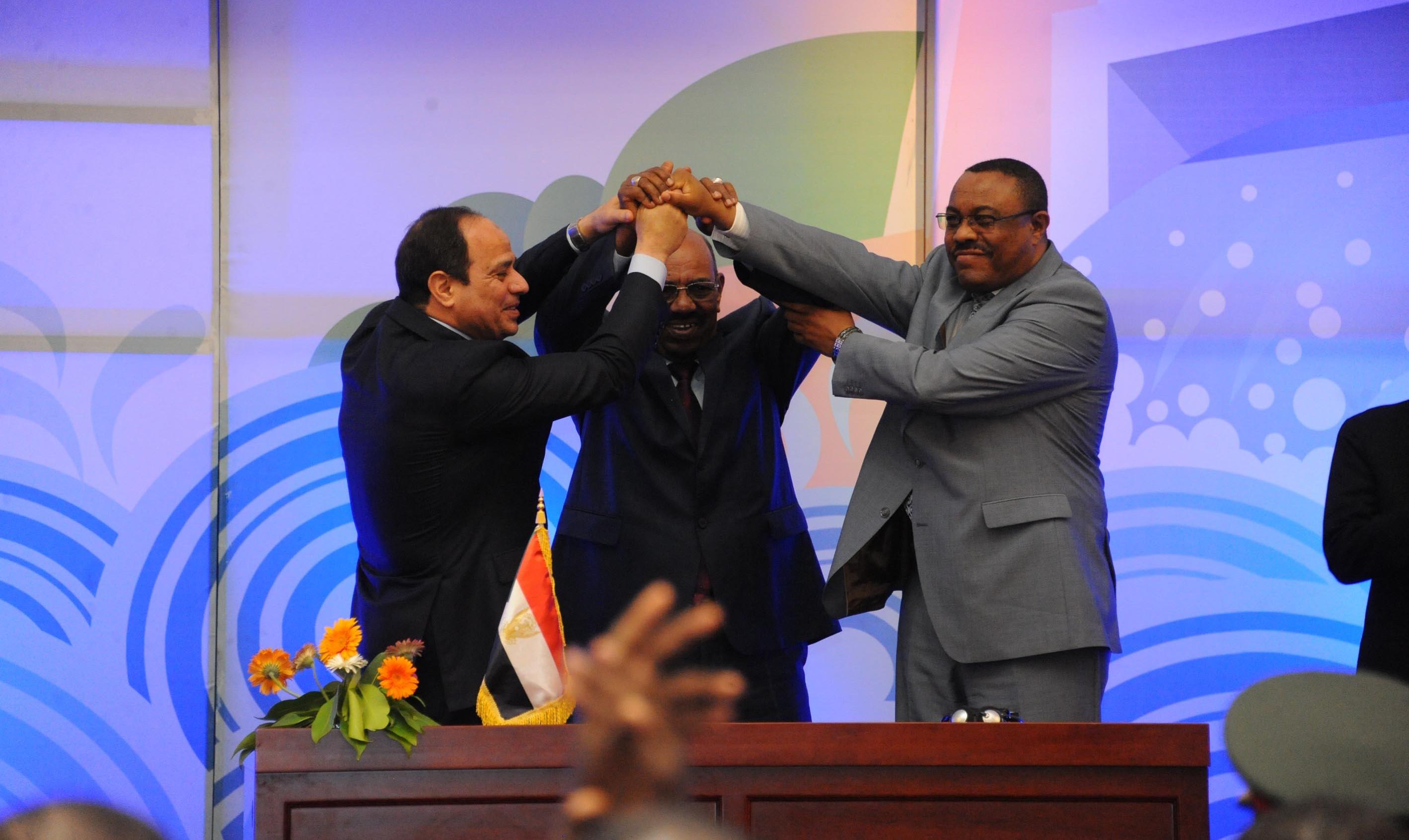 السيسي: نساند أثيوبيا في بناء سد النهضة