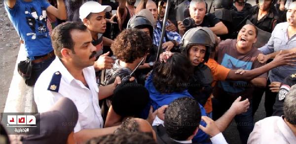 وصول مسيرة للتيار الشعبي و6 ابريل إلى معتصمي”الثقافة”