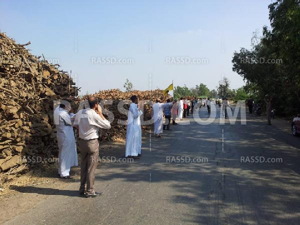 ثوار زفتي يتظاهرون تنديدا بـ”الأحكام الجائرة” ضد المعتقليين