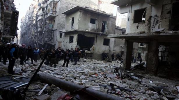 قتلى بقصف النظام لحلب وحي القابون بدمشق