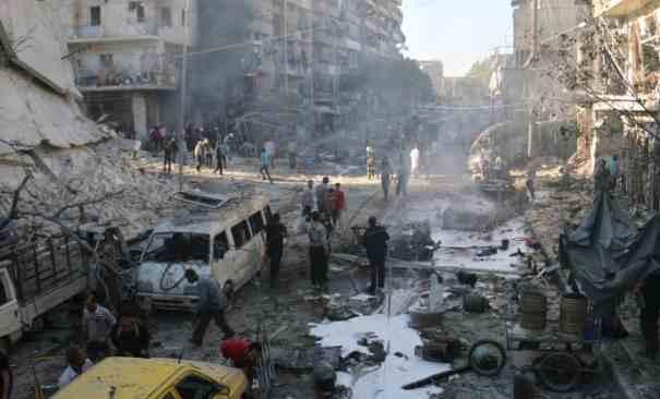 قتلى بحلب والغوطة وحماة بغارات جوية للنظام السوري