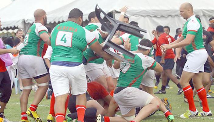 في دورة هدفها مكافحة التطرف.. 12 مصابًا في مباراة للريجبي