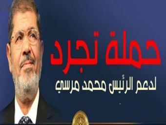 تجرد تعلن جمع 11 مليون توقيع مؤيد للرئيس مرسي