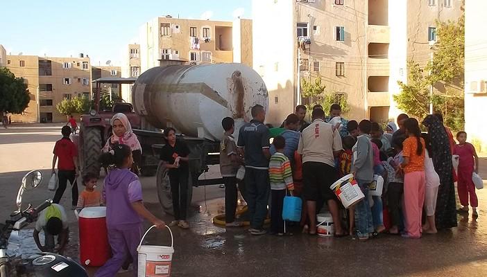أهالي الحوامدية: نعيش بالعصور الوسطى بسبب انقطاع المياه 15 ساعة يوميا