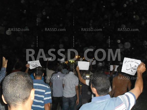 مسيرة ليلية في “الإسماعيلية” مطالبة بالإفراج عن المعتقليين