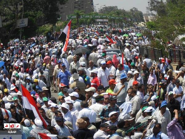 الشعبي:مليونية “رابعة العدوية”تنم عن خوف النظام من السقوط