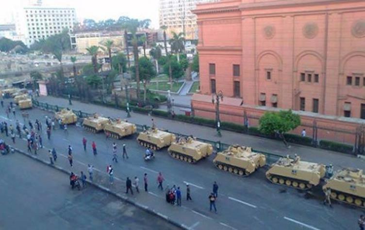 خطة الجيش لمواجهة تظاهرات 30 يونيو القادم تكشف خوف امبراطورية السيسي